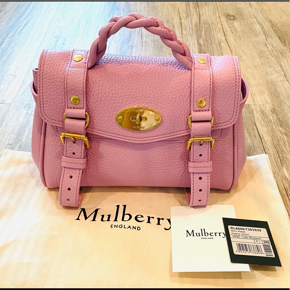 Mulberry mini Alexa in Lilac Blossom